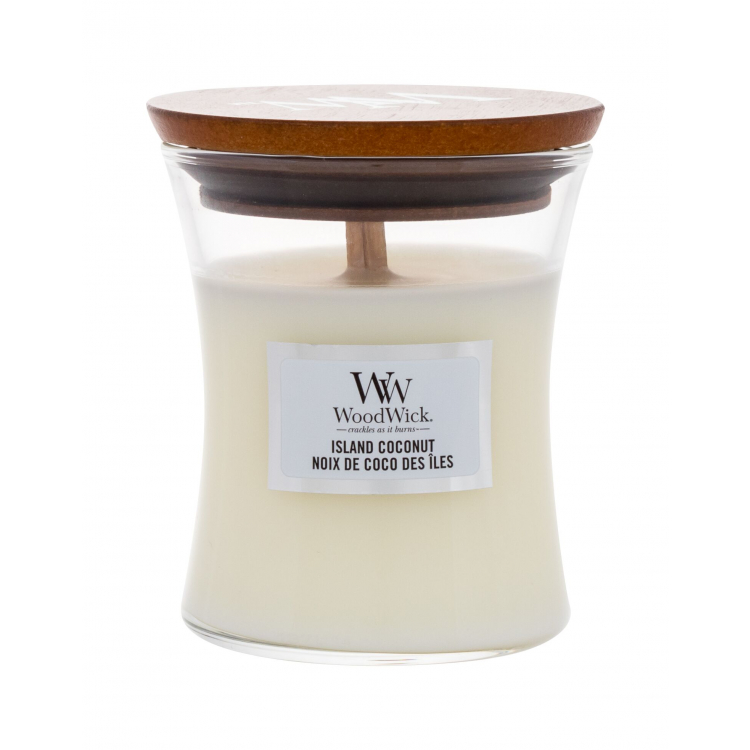 WoodWick Island Coconut Świeczka zapachowa 85 g