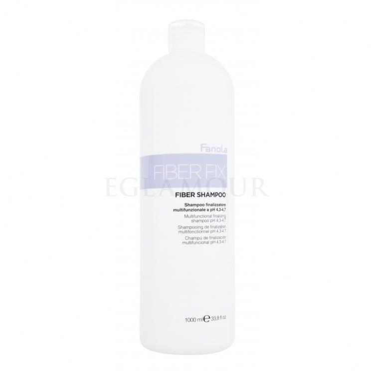 Fanola Fiber Fix Fiber Shampoo Szampon do włosów dla kobiet 1000 ml