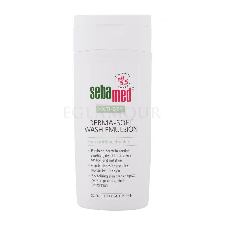 SebaMed Anti-Dry Derma-Soft Wash Emulsion Żel pod prysznic dla kobiet 200 ml