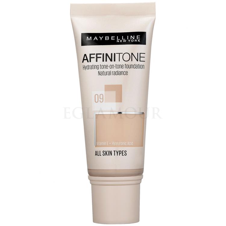 Maybelline Affinitone Podkład dla kobiet 30 ml Odcień 09 Opal Rose