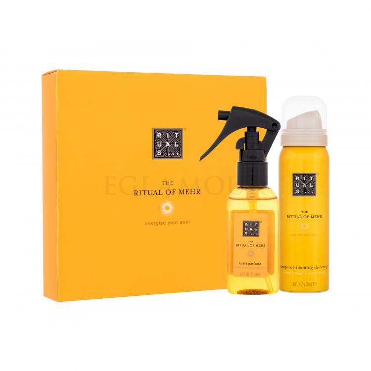 Rituals The Ritual Of Mehr Gift Set Zestaw Pianka pod prysznic The Ritual Of Mehr 50 ml + Odświeżacz powietrza The Ritual Of Mehr 50 ml