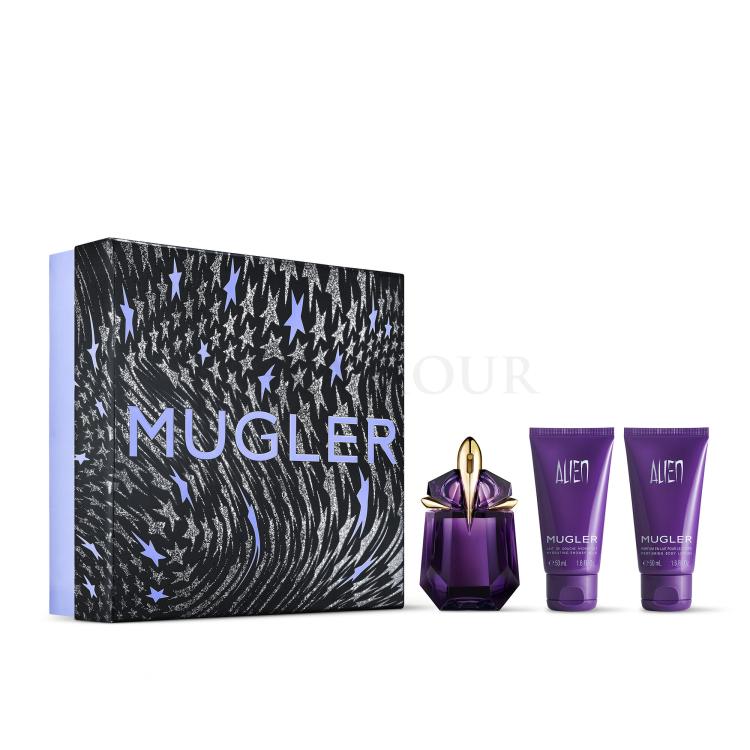 Mugler Alien SET1 Zestaw EDP 30 ml + mleczko pod prysznic 50 ml + mleczko do ciała 50 ml