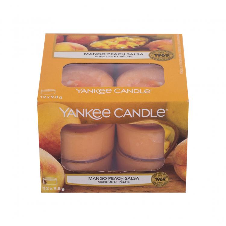 Yankee Candle Mango Peach Salsa Świeczka zapachowa 117,6 g Uszkodzone pudełko