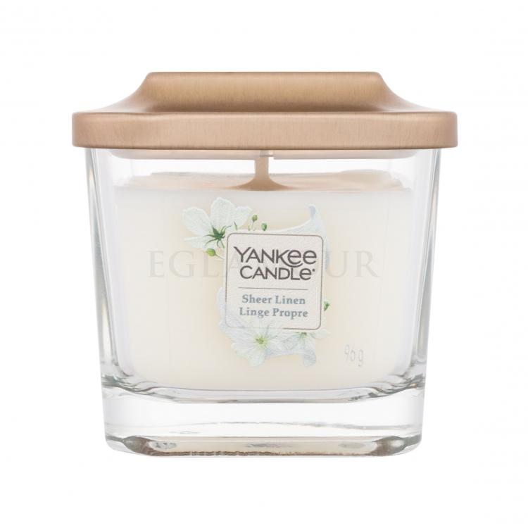 Yankee Candle Elevation Collection Sheer Linen Świeczka zapachowa 96 g