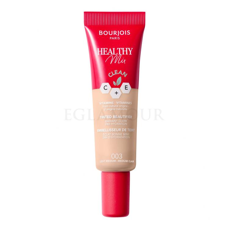 BOURJOIS Paris Healthy Mix Tinted Beautifier Krem BB dla kobiet 30 ml Odcień 003 Light Medium