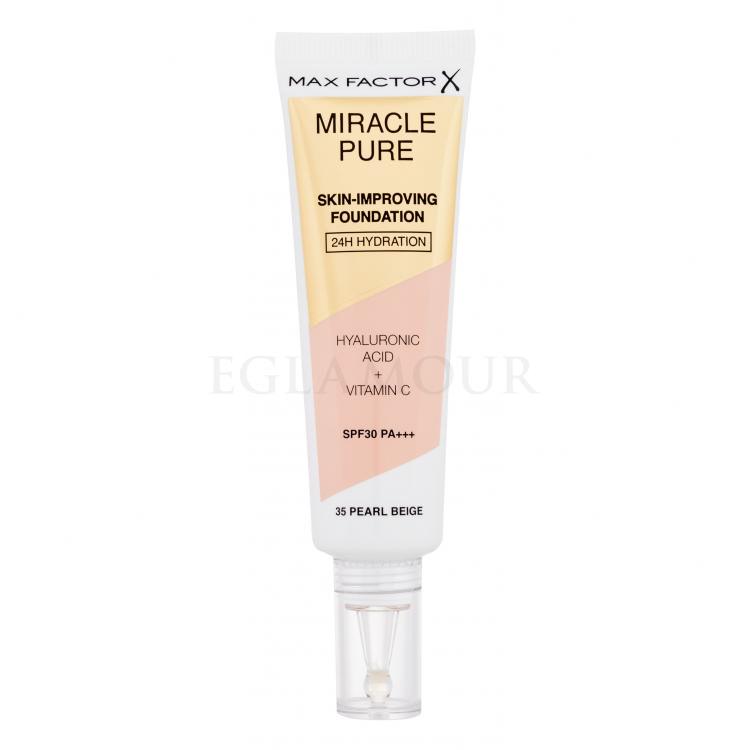 Max Factor Miracle Pure Skin-Improving Foundation SPF30 Podkład dla kobiet 30 ml Odcień 35 Pearl Beige