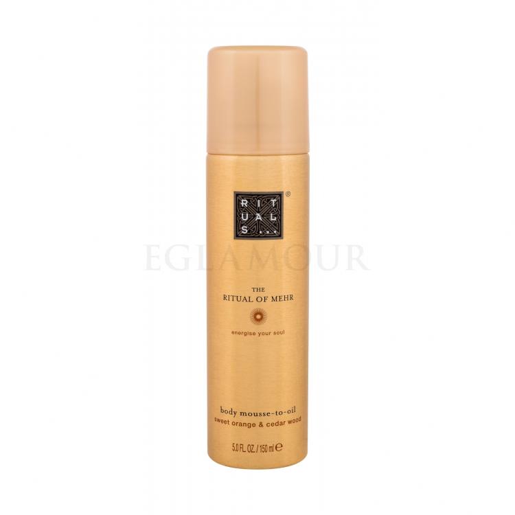 Rituals The Ritual Of Mehr Body Mousse-To-Oil Olejek do ciała dla kobiet 150 ml