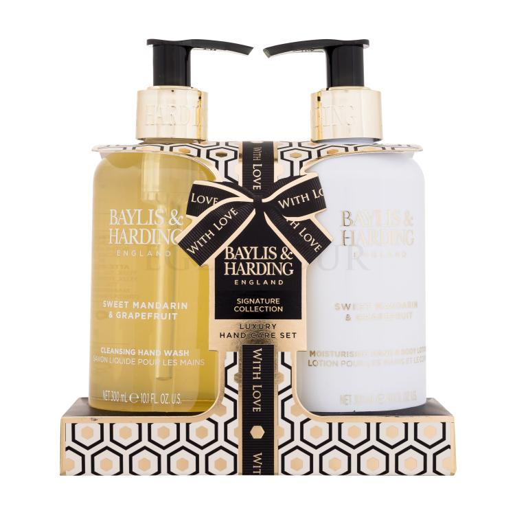 Baylis &amp; Harding Sweet Mandarin &amp; Grapefruit Signature Collection Set Zestaw Mleczko do ciała 300 ml + mydło w płynie 300 ml