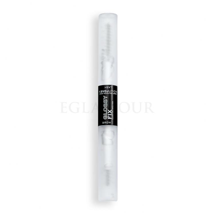 Revolution Relove Glossy Fix Clear Gel Mascara Tusz do rzęs dla kobiet 2 ml