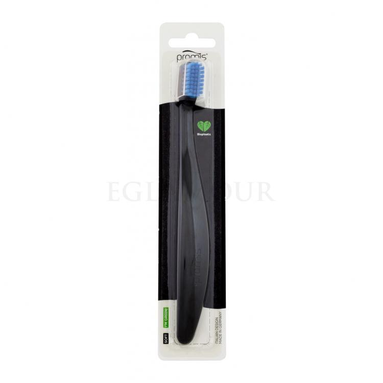 Promis Toothbrush Soft Szczoteczka do zębów 1 szt Odcień Black