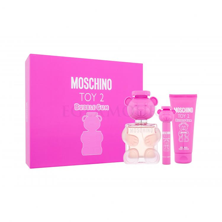 Moschino Toy 2 Bubble Gum Zestaw EDT 100 ml + EDT 10 ml + mleczko do ciała 100 ml