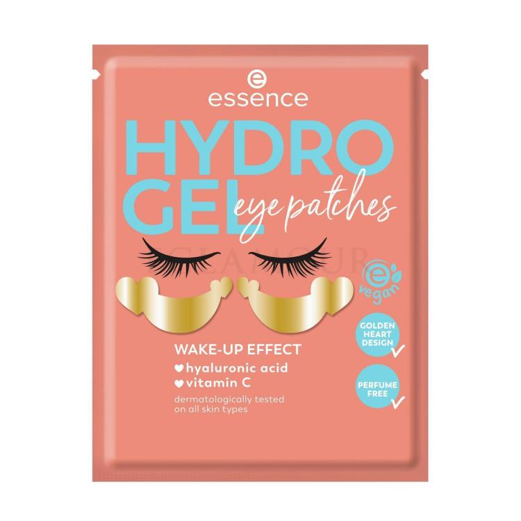 Essence Hydro Gel Eye Patches Wake-Up Effect Maseczka na okolice oczu dla kobiet 1 szt