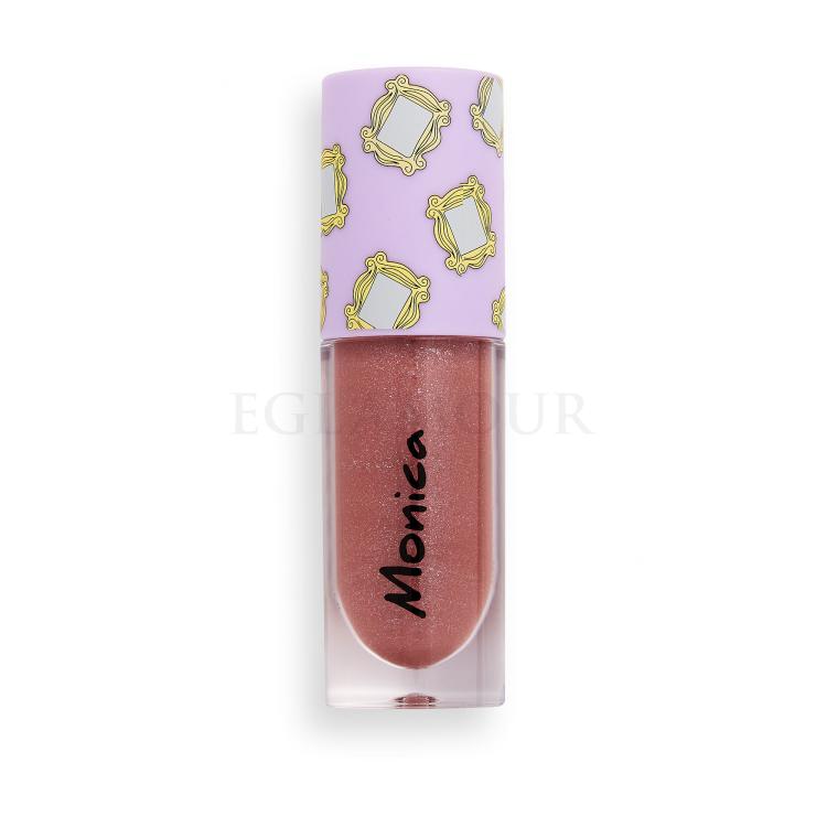 Makeup Revolution London X Friends Błyszczyk do ust dla kobiet 4,6 ml Odcień Monica