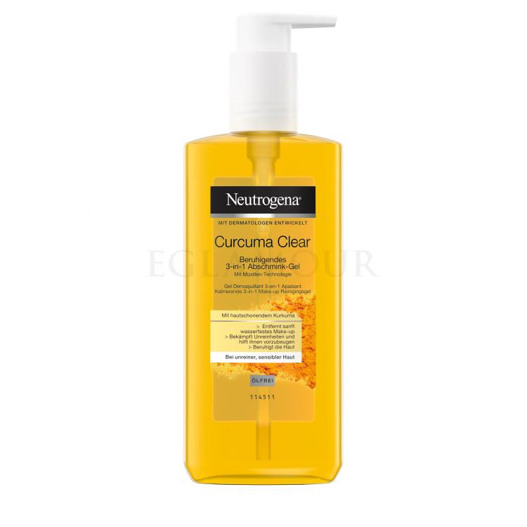 Neutrogena Curcuma Clear Micellar Gel 3-in-1 Żel oczyszczający 200 ml