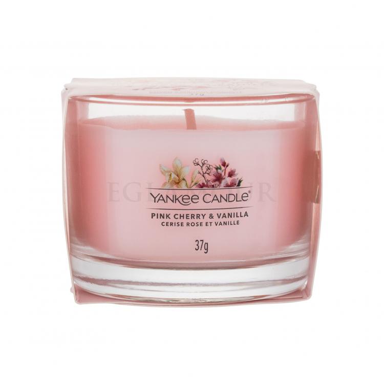 Yankee Candle Pink Cherry &amp; Vanilla Świeczka zapachowa 37 g