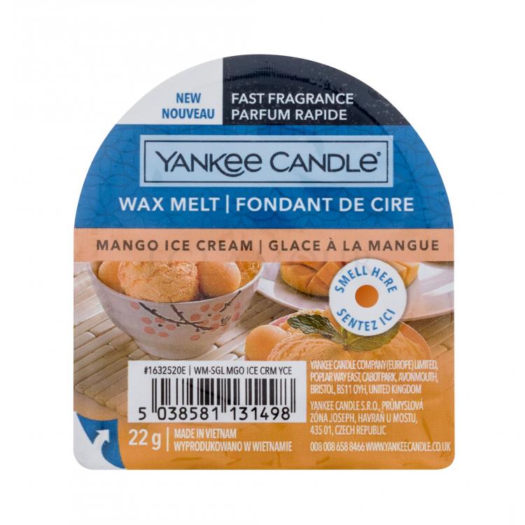 Yankee Candle Mango Ice Cream Zapachowy wosk 22 g