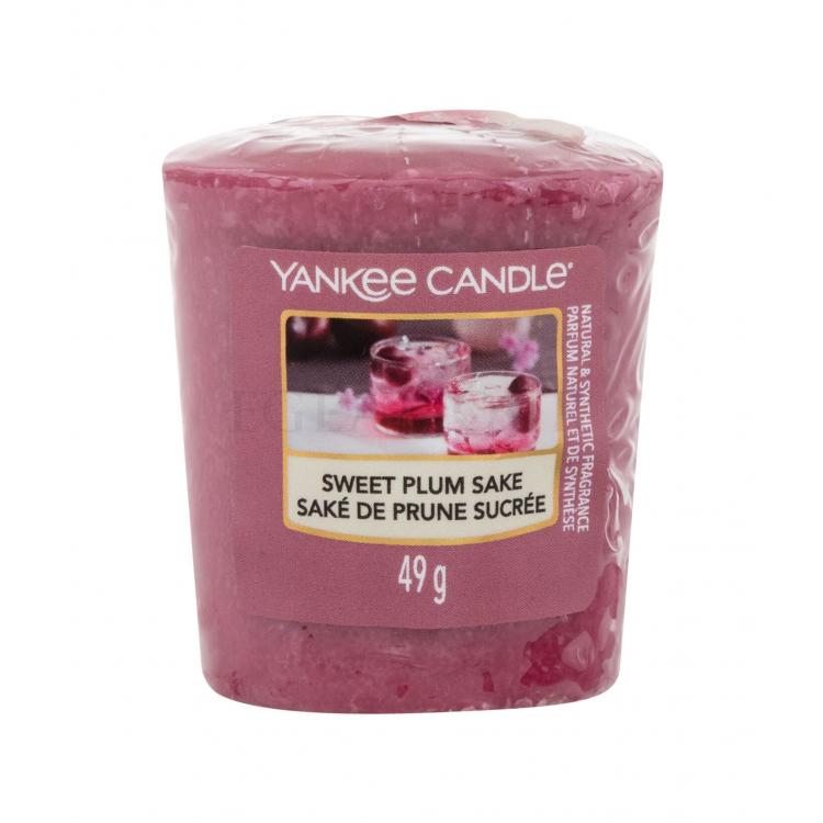 Yankee Candle Sweet Plum Sake Świeczka zapachowa 49 g