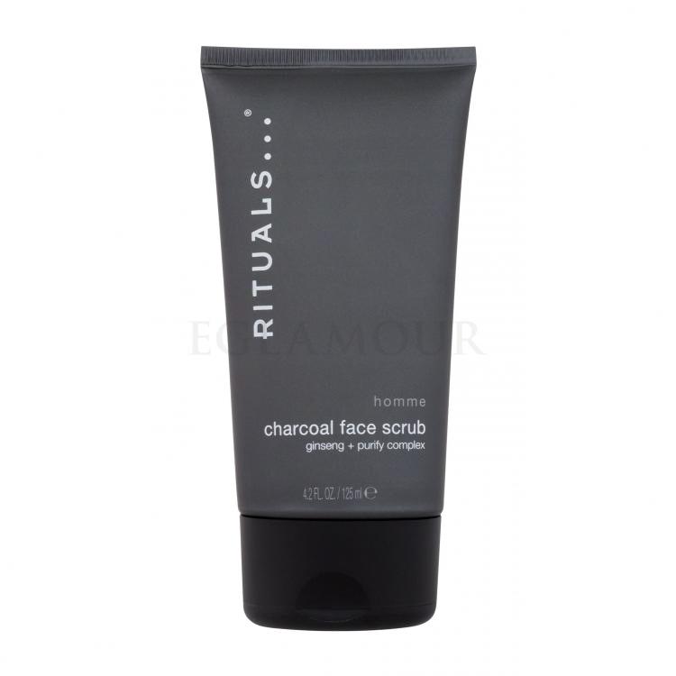 Rituals Homme Charcoal Face Scrub Peeling dla mężczyzn 125 ml