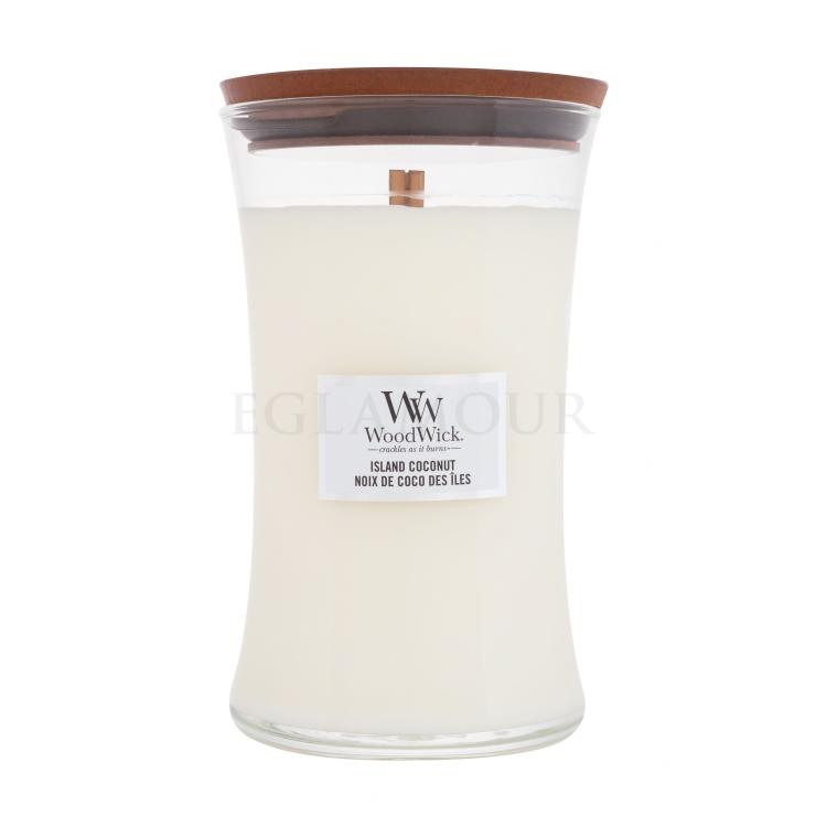 WoodWick Island Coconut Świeczka zapachowa 610 g