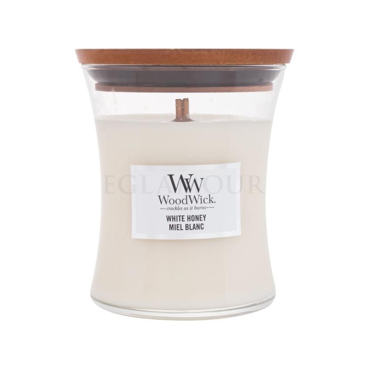 WoodWick White Honey Świeczka zapachowa 275 g