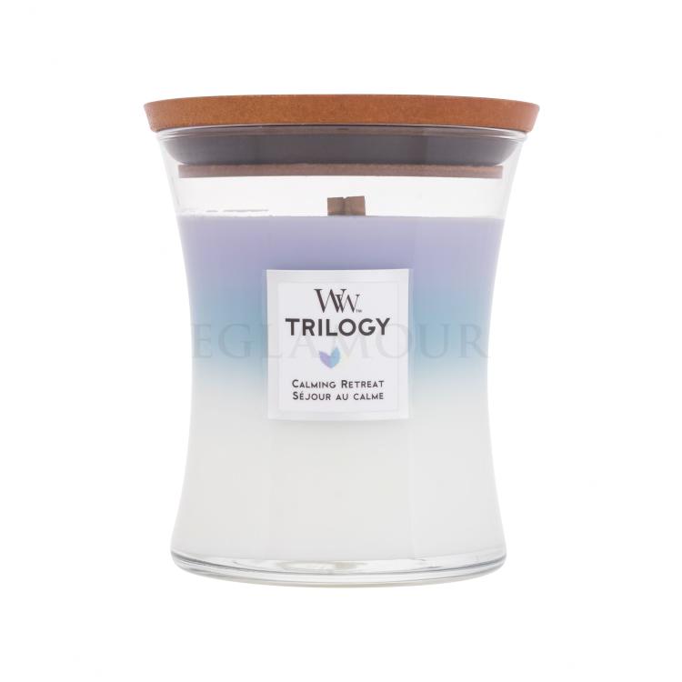 WoodWick Trilogy Calming Retreat Świeczka zapachowa 275 g