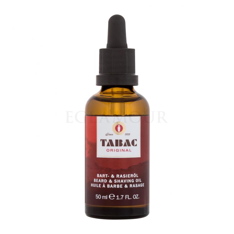 TABAC Original Beard &amp; Shaving Oil Olejek do zarostu dla mężczyzn 50 ml