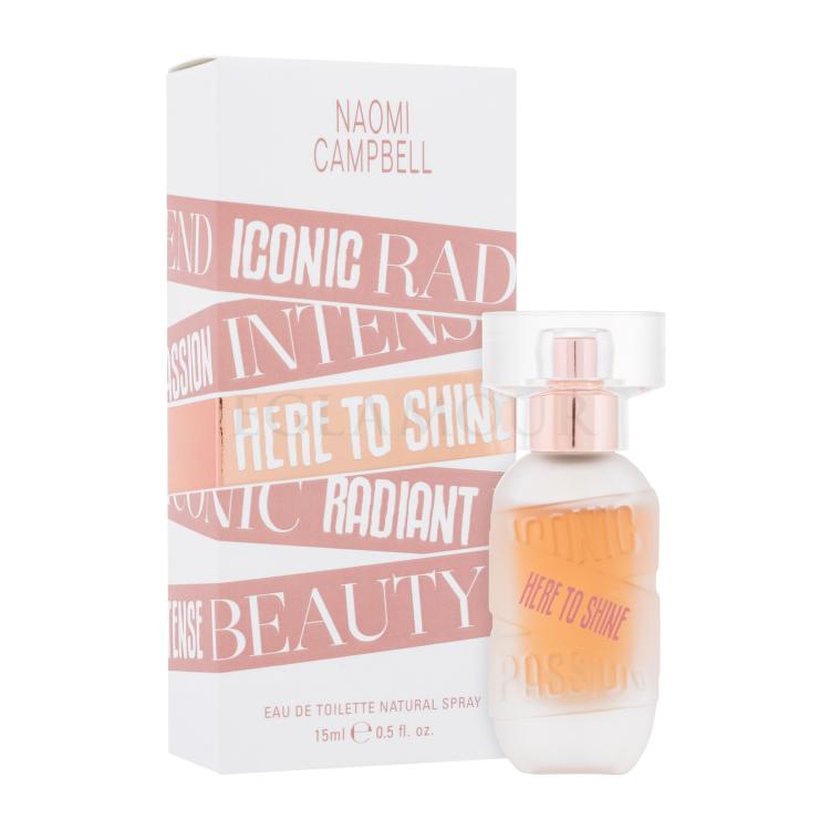 naomi campbell here to shine woda toaletowa 15 ml   