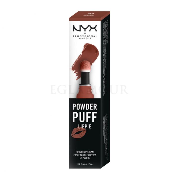 NYX Professional Makeup Powder Puff Lippie Pomadka dla kobiet 12 ml Odcień 13 Teacher´s Pet