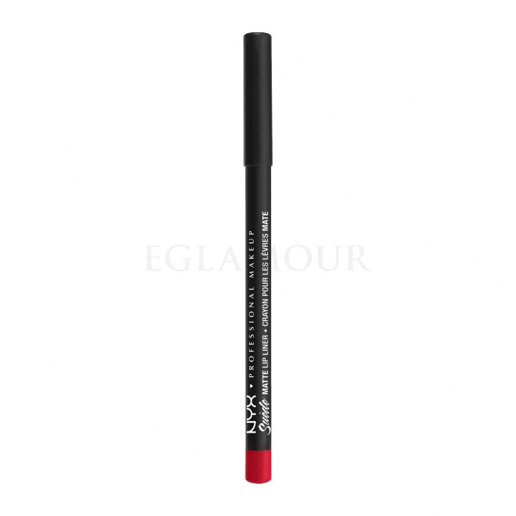 NYX Professional Makeup Suède Matte Lip Liner Konturówka do ust dla kobiet 1 g Odcień Spicy