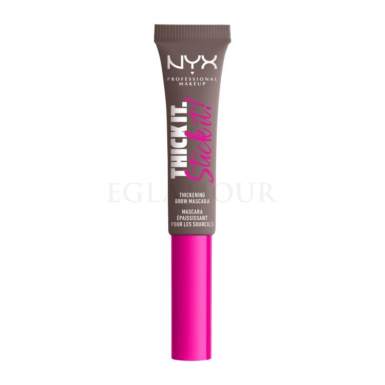 NYX Professional Makeup Thick It Stick It! Tusz do brwi dla kobiet 7 ml Odcień 05 Ash Brown