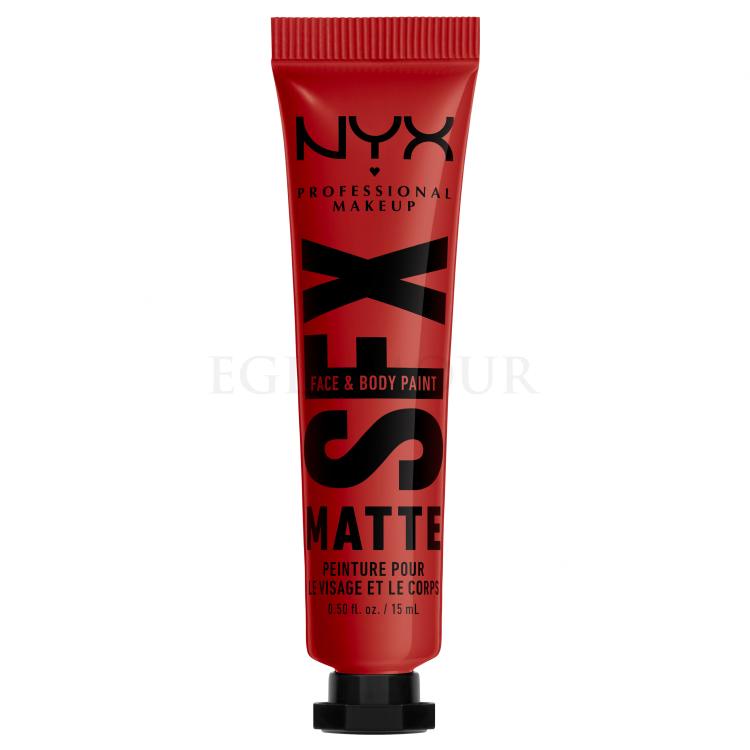 NYX Professional Makeup SFX Face And Body Paint Matte Podkład dla kobiet 15 ml Odcień 01 Dragon Eyes