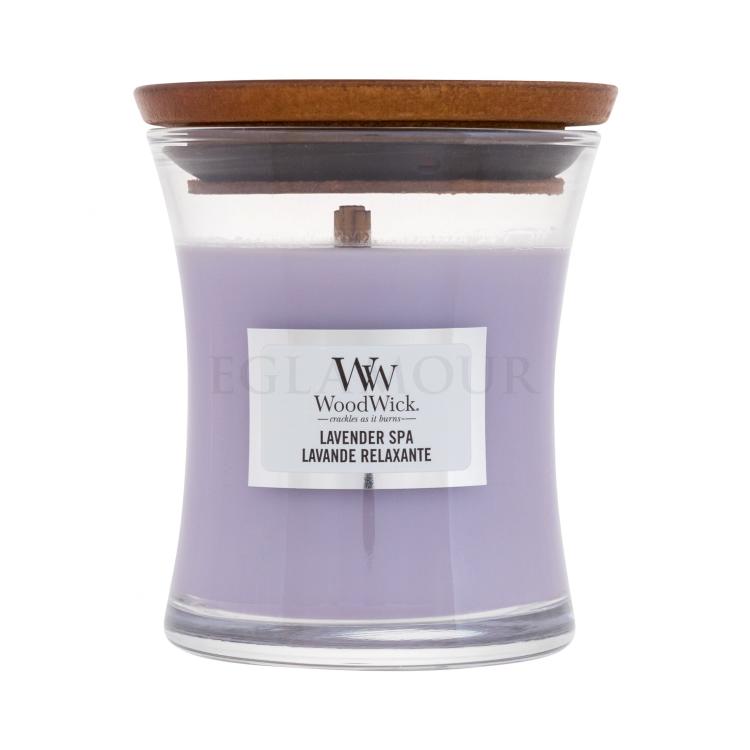 WoodWick Lavender Spa Świeczka zapachowa 85 g