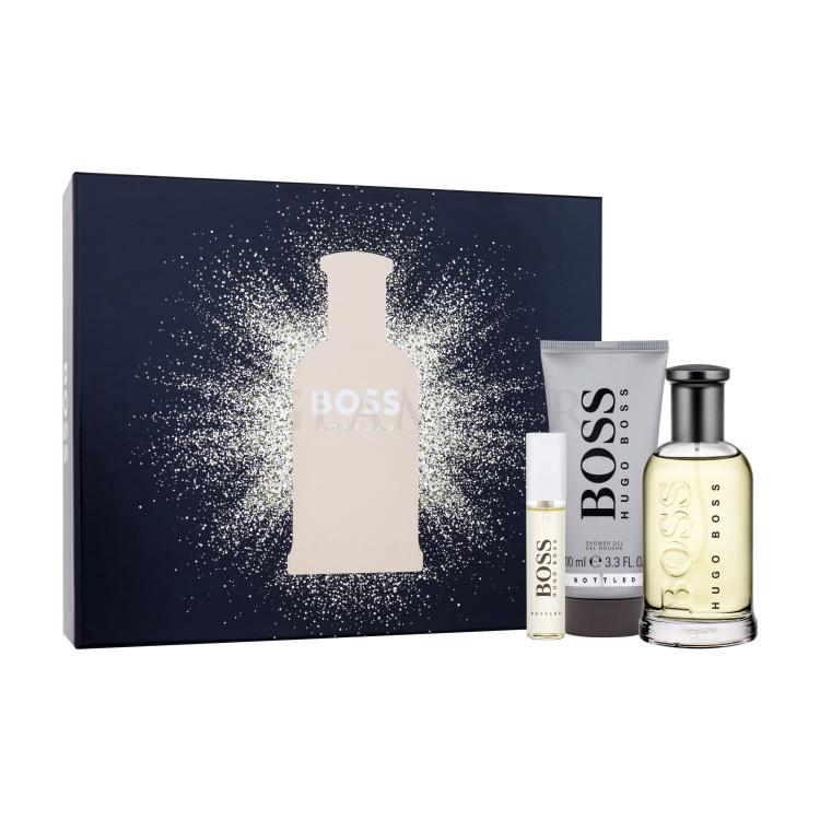 HUGO BOSS Boss Bottled Zestaw EDT 100 ml + żel pod prysznic 100 ml + EDT 10 ml