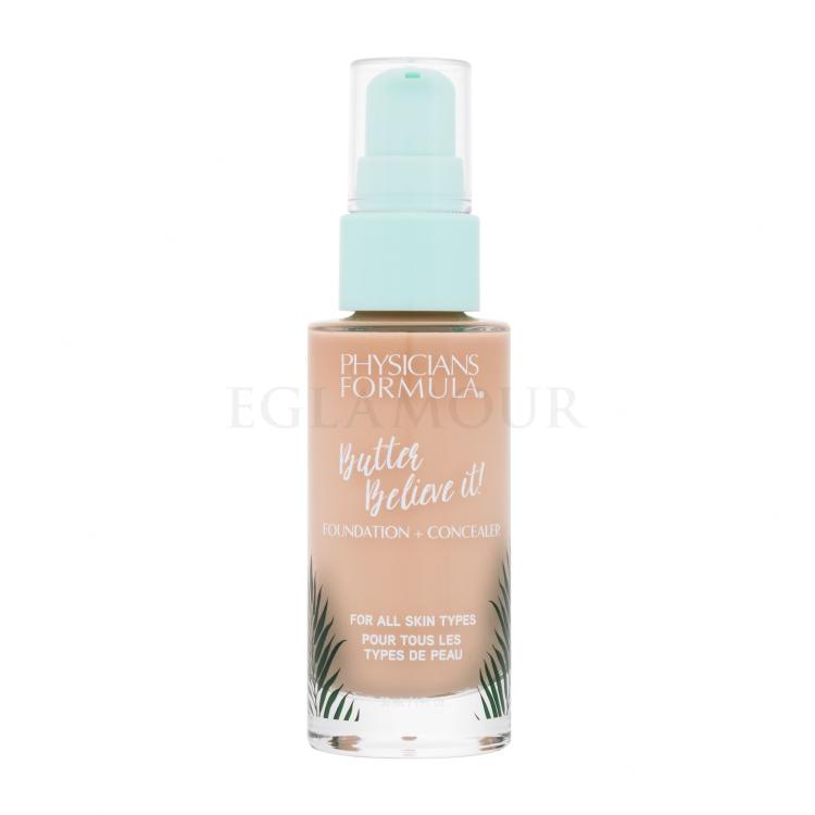 Physicians Formula Butter Believe It! Foundation + Concealer Podkład dla kobiet 30 ml Odcień Fair-To-Light