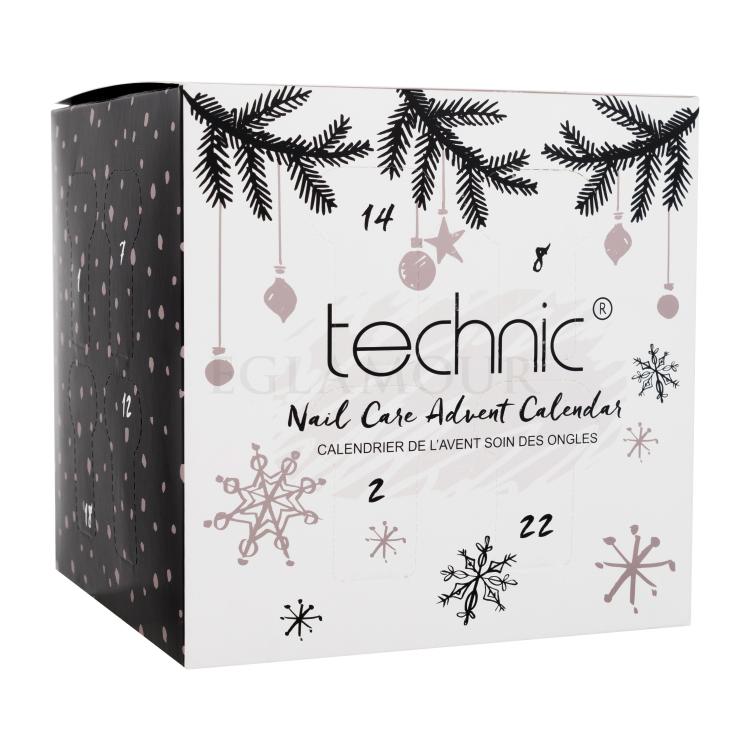 Technic Nail Care Advent Calendar Zestaw Lakier do paznokci 18 szt + Akcesoria do manicure