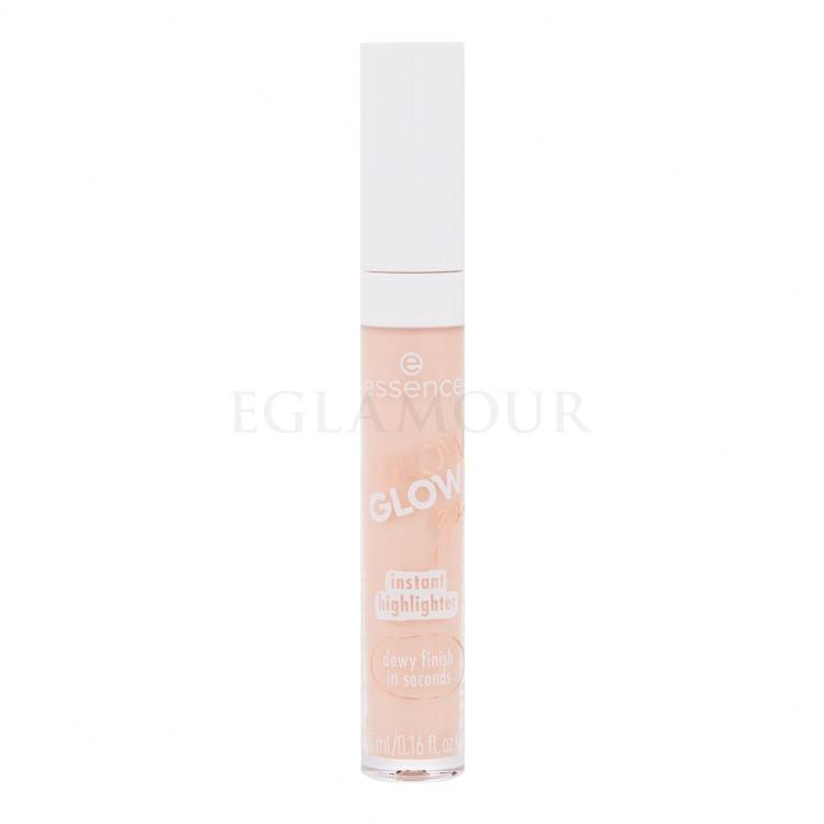 Essence Glow Glow Go! Instant Highlighter Rozświetlacz dla kobiet 5 ml Odcień 01 Fairy Lights