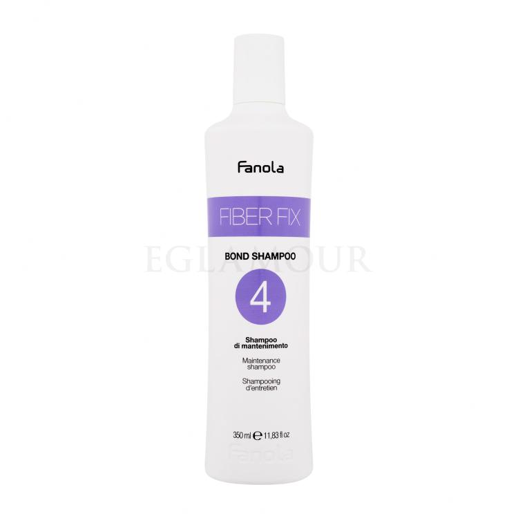 Fanola Fiber Fix Bond Shampoo 4 Szampon do włosów dla kobiet 350 ml