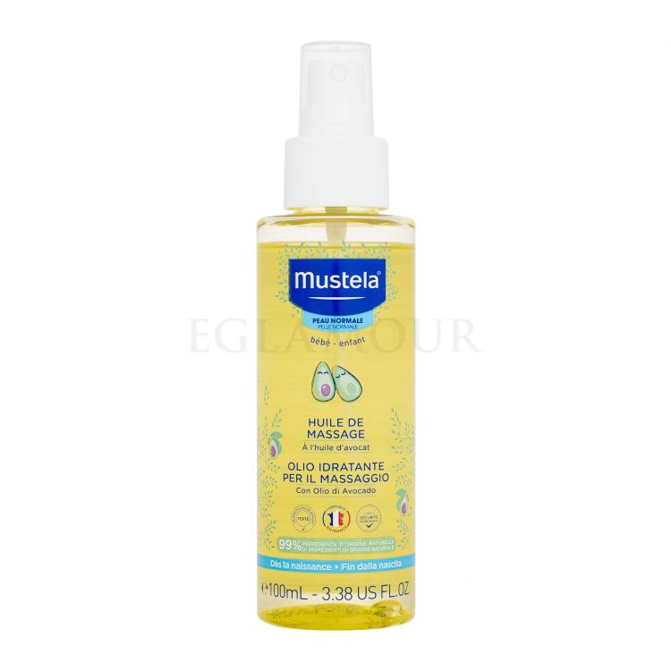 Mustela Bébé Baby Oil Preparat do masażu dla dzieci 100 ml