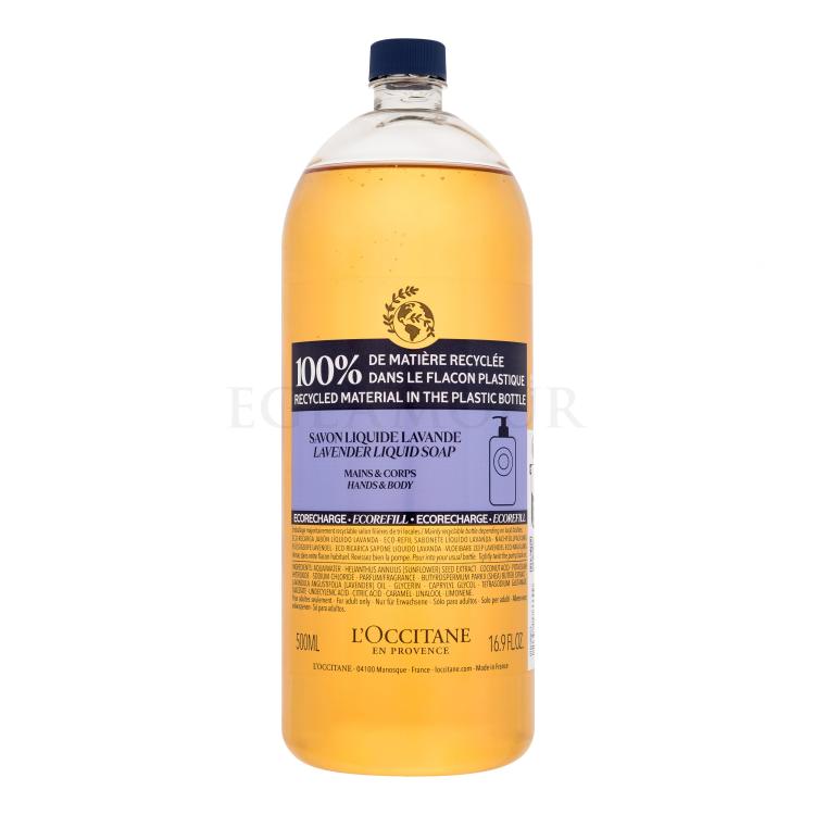 L&#039;Occitane Lavender Liquid Soap Mydło w płynie dla kobiet Napełnienie 500 ml