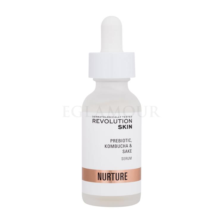 Revolution Skincare Nurture Prebiotic Kombucha &amp; Sake Serum Serum do twarzy dla kobiet 30 ml