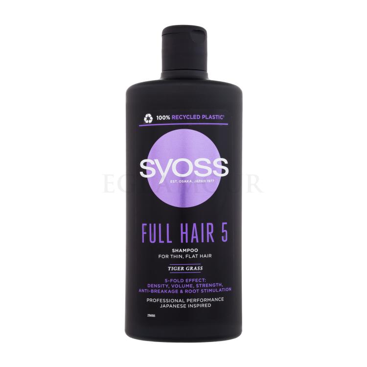 Syoss Full Hair 5 Shampoo Szampon do włosów dla kobiet 440 ml