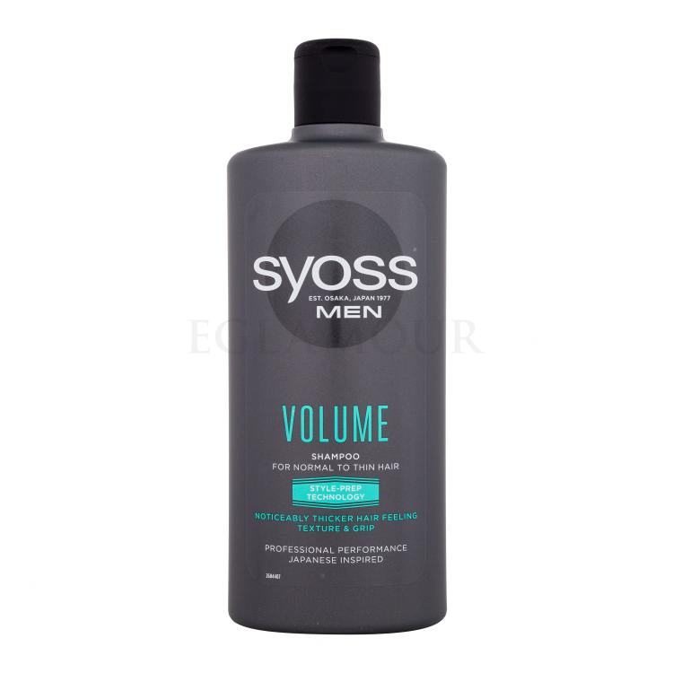 Syoss Men Volume Shampoo Szampon do włosów dla mężczyzn 440 ml