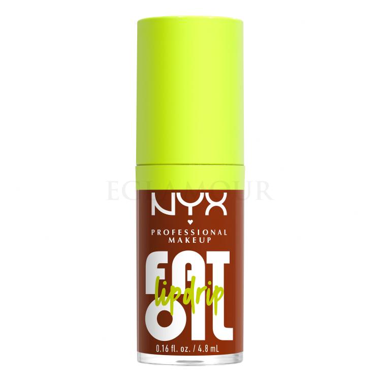 NYX Professional Makeup Fat Oil Lip Drip Olejek do ust dla kobiet 4,8 ml Odcień 07 Scrollin