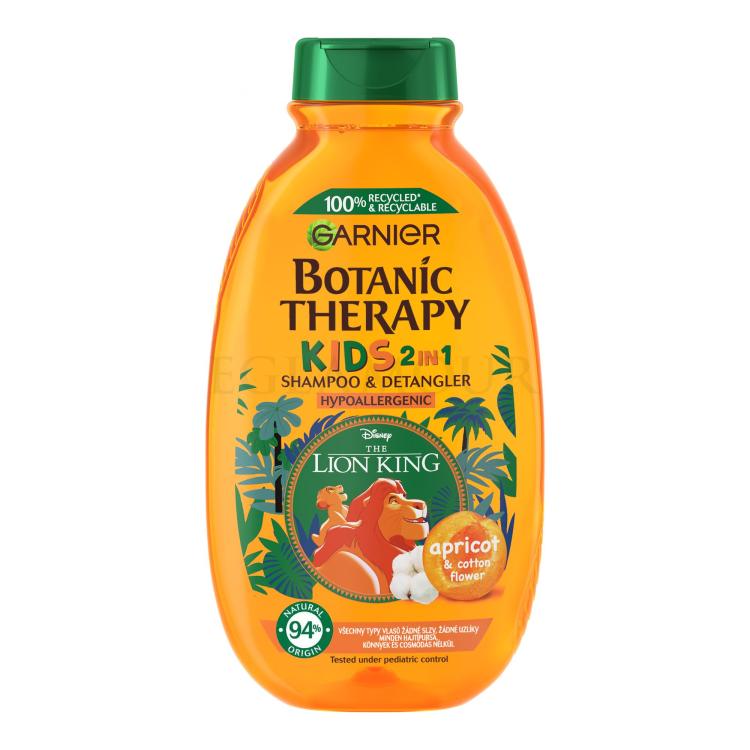 Garnier Botanic Therapy Kids Lion King Shampoo &amp; Detangler Szampon do włosów dla dzieci 400 ml