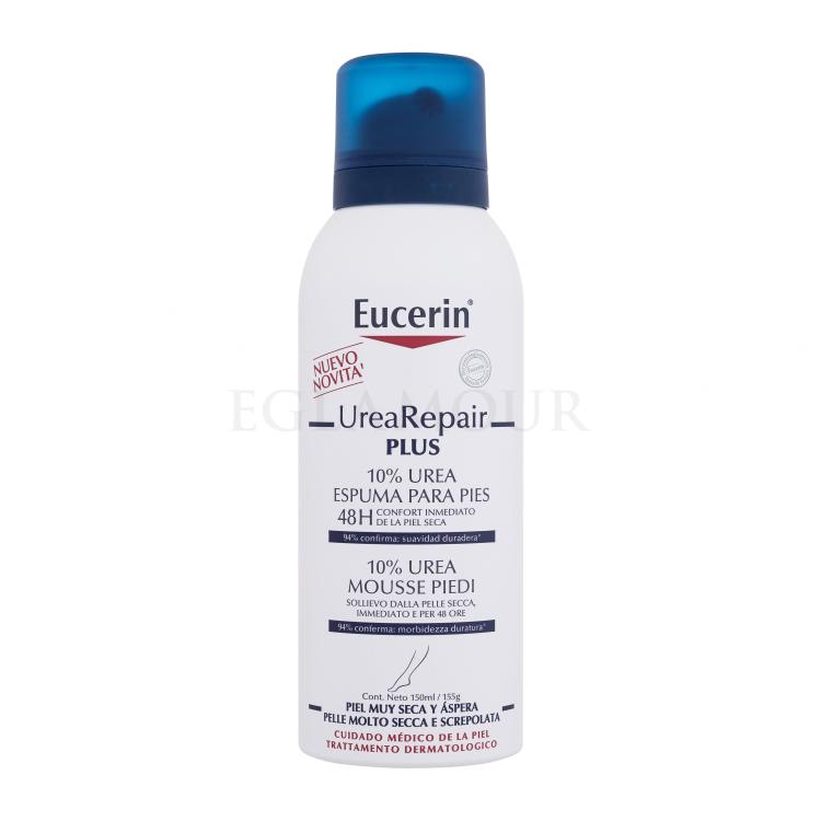 Eucerin UreaRepair Plus 10% Urea Foot Foam Krem do stóp dla kobiet 150 ml