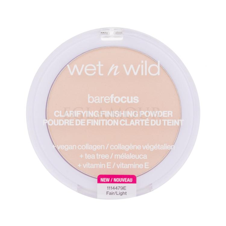 Wet n Wild Bare Focus Clarifying Finishing Powder Puder dla kobiet 6 g Odcień Fair-Light