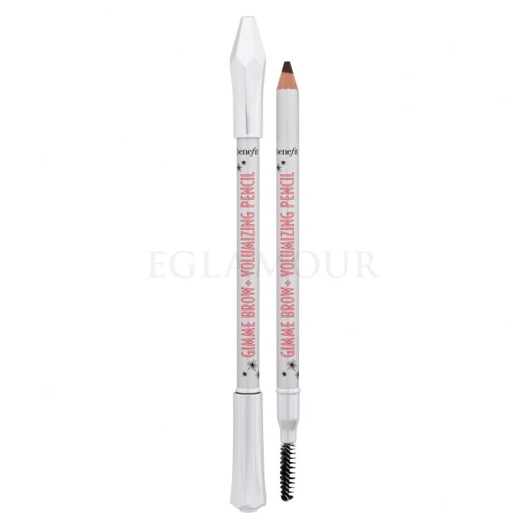 Benefit Gimme Brow+ Volumizing Pencil Kredka do brwi dla kobiet 1,19 g Odcień 4 Warm Deep Brown