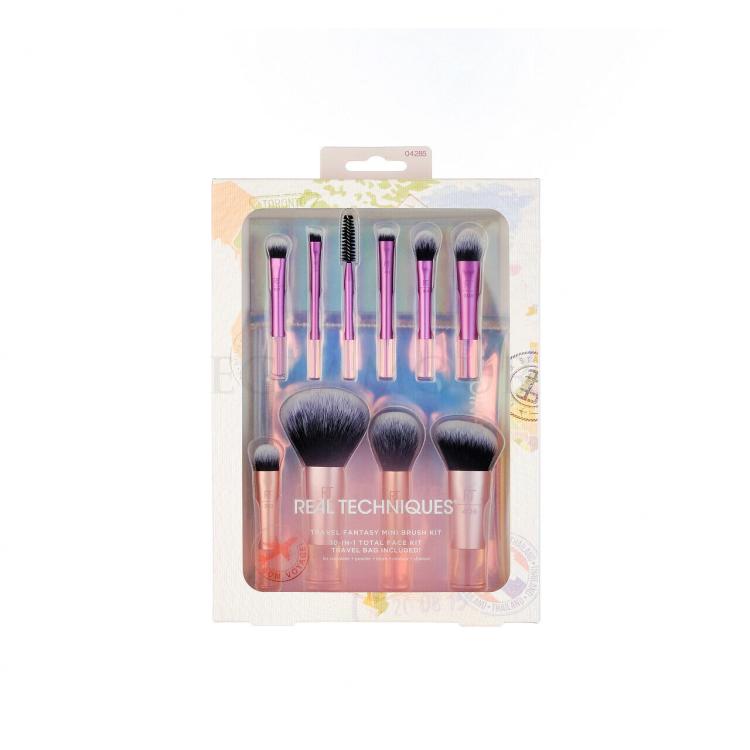 Real Techniques Brushes Travel Fantasy Mini Brush Kit Pędzel do makijażu dla kobiet Zestaw