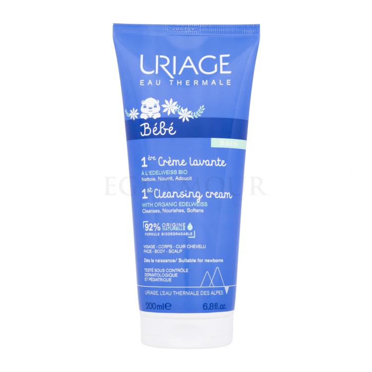 Uriage Bébé 1st Cleansing Cream Krem pod prysznic dla dzieci 200 ml