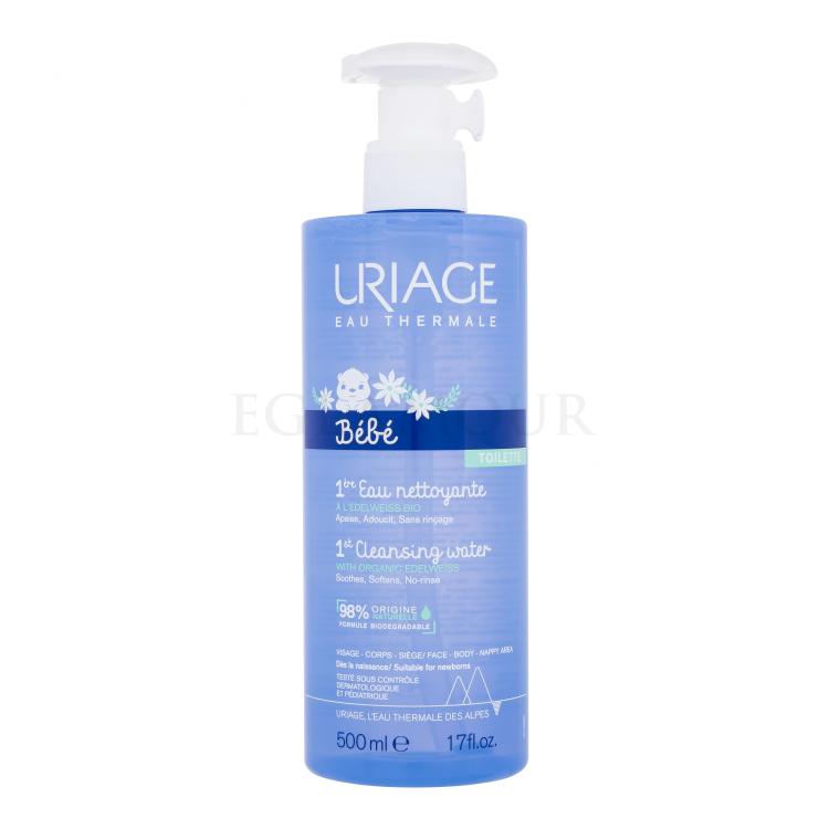 Uriage Bébé 1st Cleansing Water Toniki dla dzieci 500 ml